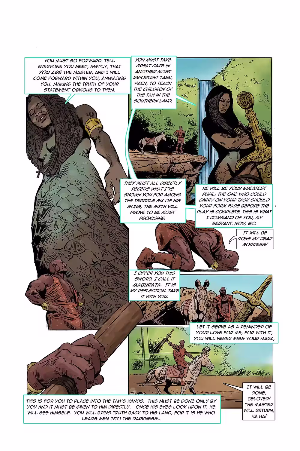 Page 9 of The Goddess of the Land